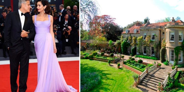 Jorj Kluni oilasi bilan 100 millionlik villada super yulduzlar “mehmonda”!