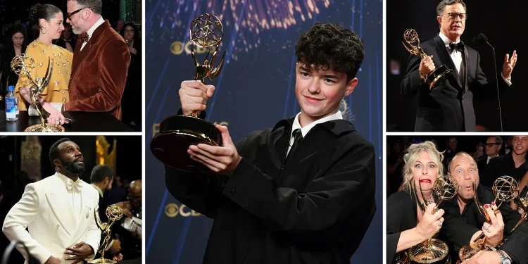 “Emmy —2025” mukofotlari qizil gilamida yulduzlar jilosi