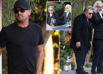 Leonardo Di Kaprio kechki ovqat paytida Al Pachino bilan birga…