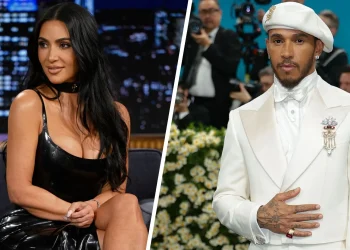 Kim Kardashyan va Lyuis Xemilton ilk bor birga omma oldida ko‘rindi