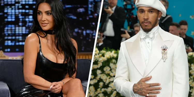 Kim Kardashyan va Lyuis Xemilton ilk bor birga omma oldida ko‘rindi