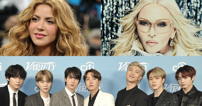 Madonna, Shakira va BTS futbol bo‘yicha Jahon chempionati finalidagi ilk halftime-show’da chiqish qiladi