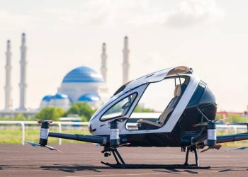 Qozog‘istonda ilk bor elektr aerotaksining sinov parvozi amalga oshirildi