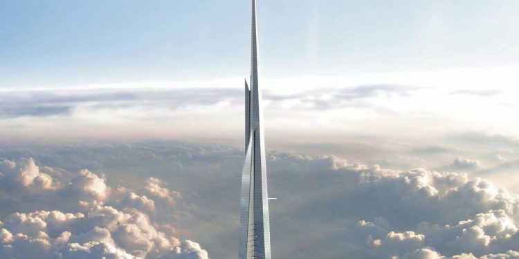 59 ta lift va 157 dan ortiq qavat: Saudiya Arabistonidagi 1 kilometrlik osmono‘par bino jahon rekordini yangilamoqchi
