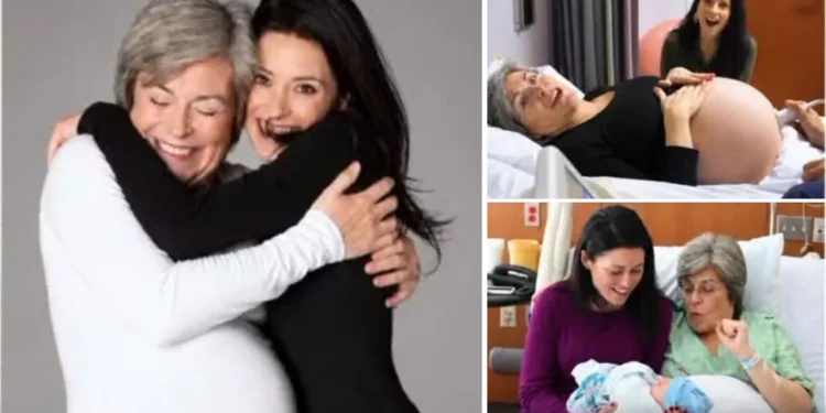 61 yoshli ayol qizining farzandini o‘zi dunyoga keltirdi