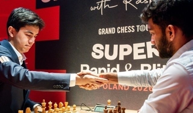Javohir Sindorov va Gukesh o‘rtasidagi Jahon chempionligi bahslarining boshlanish vaqti ma’lum bo‘ldi